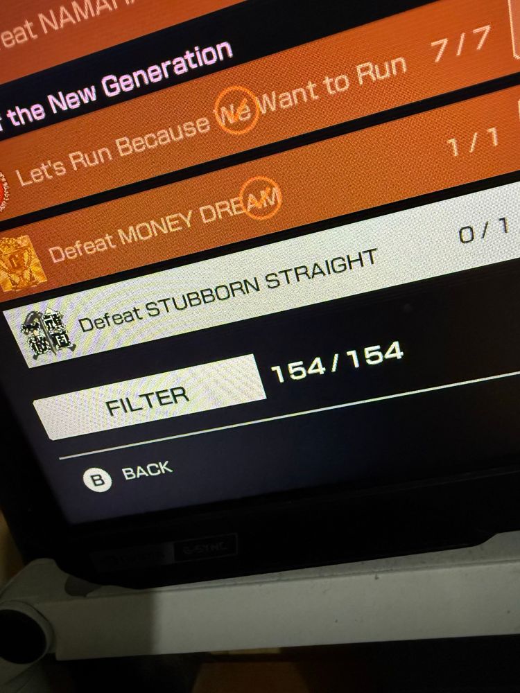 A picture from Tokyo Xtreme Racer with a boss called “Stubborn Straight”.