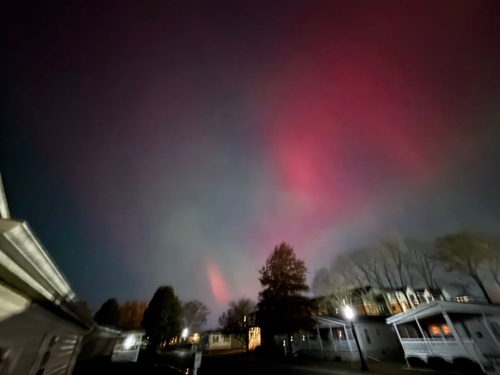 Aurora from front porch