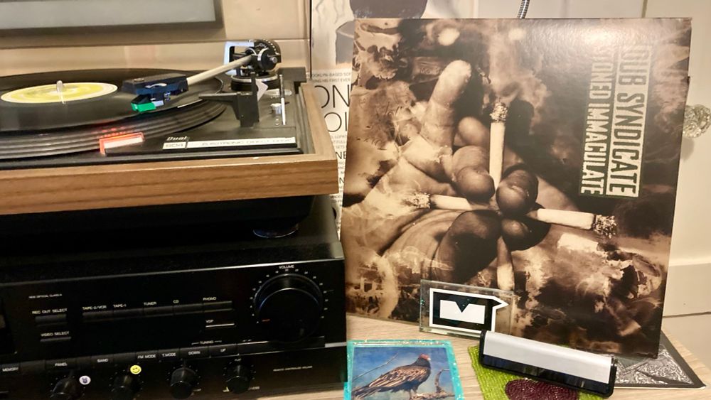 The new reissue of ‘Stoned Immaculate’ by Dub Syndicate on vinyl. 