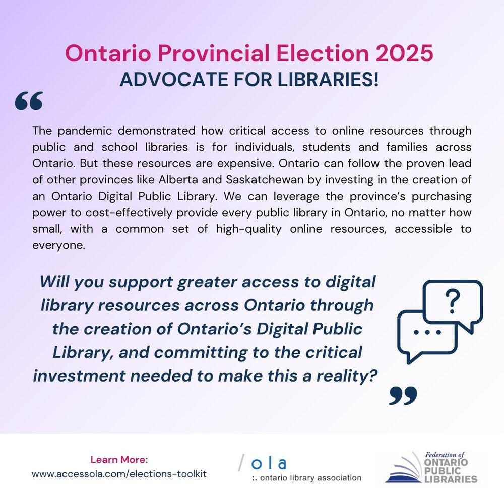 Will you support greater access to digital library resources? 