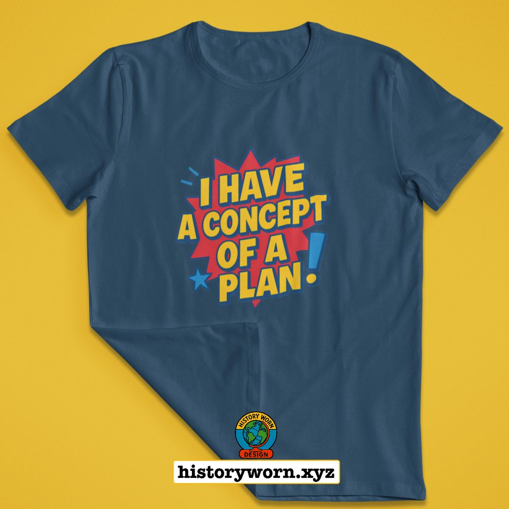 I have a concept of a plan t shirt