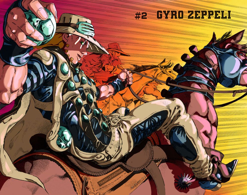Gyro zeppeli from Steel ball run