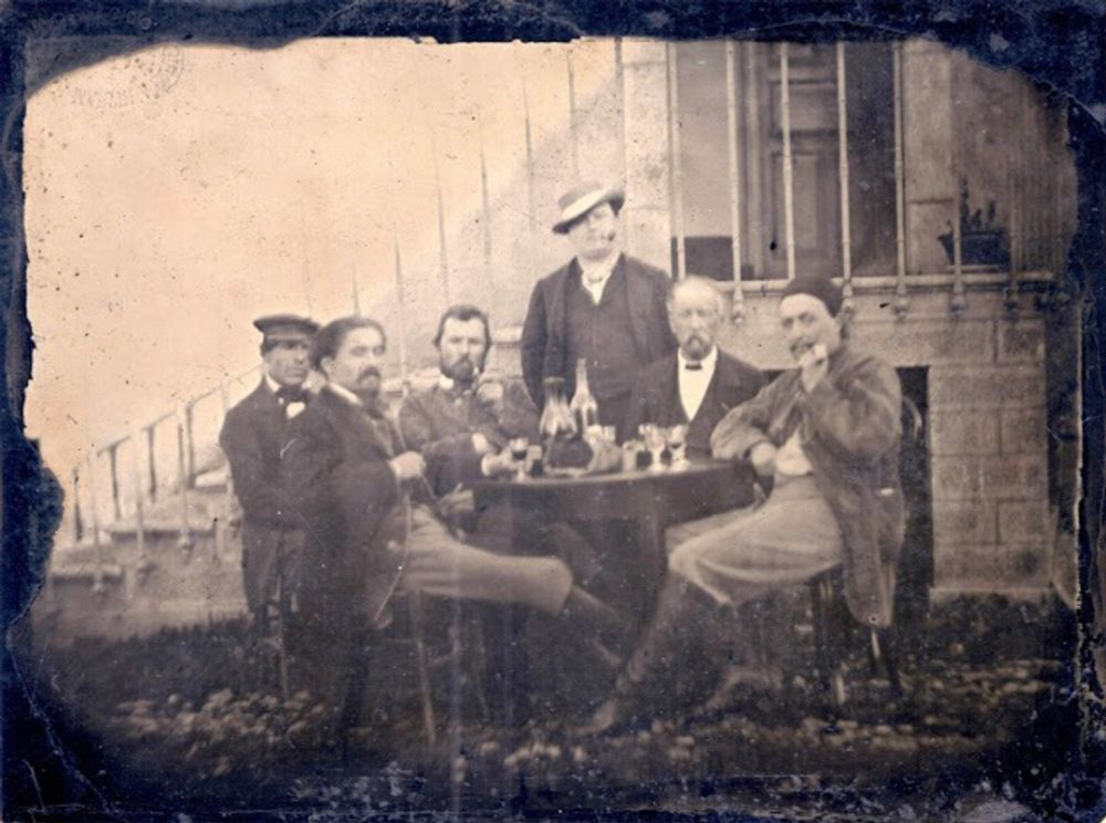 Une rare photo de Vincent van Gogh et ses amis en 1887 - 2Tout2Rien