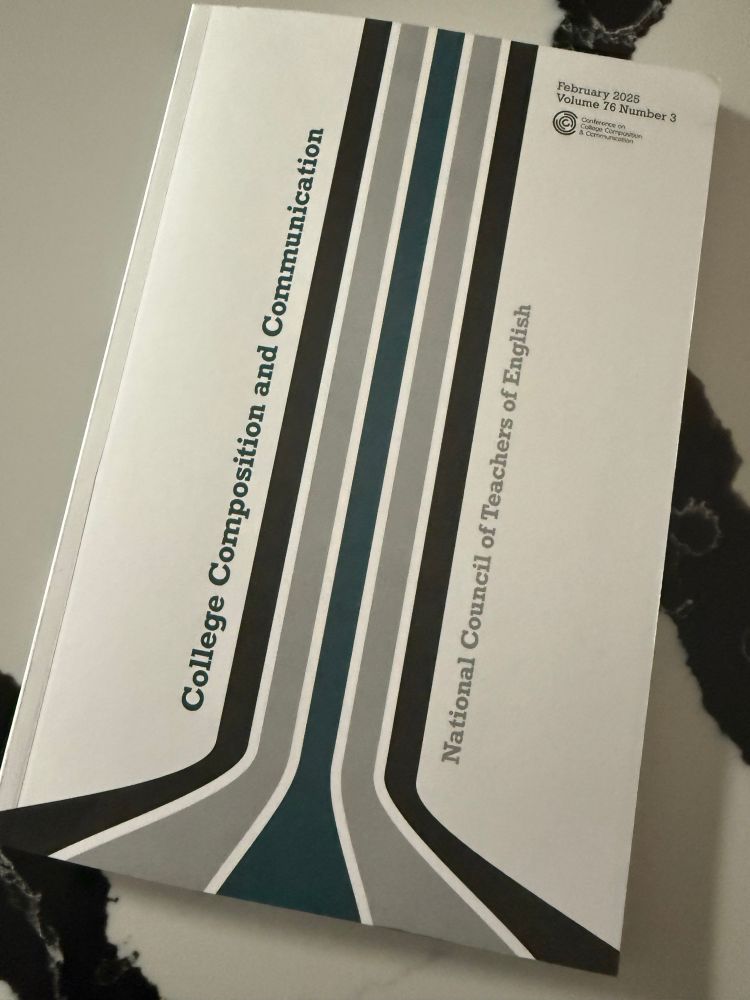 Picture of the cover of the journal: College Composition and Communication.