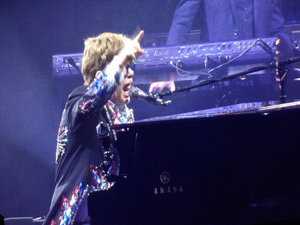 Elton John in concert 