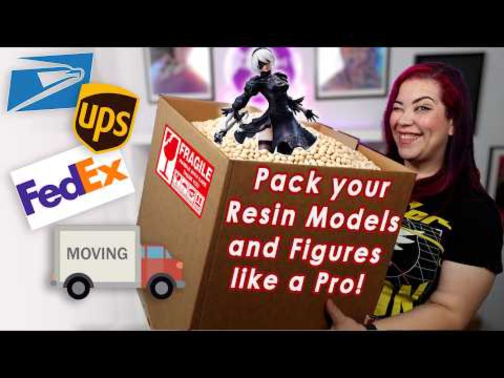 Packing your Resin Figures made Easy! Let me show you how I pack mine 💪