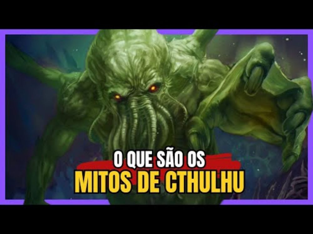 MITOS DE CTHULHU | Explorando o Terror Cósmico de H. P. LOVECRAFT