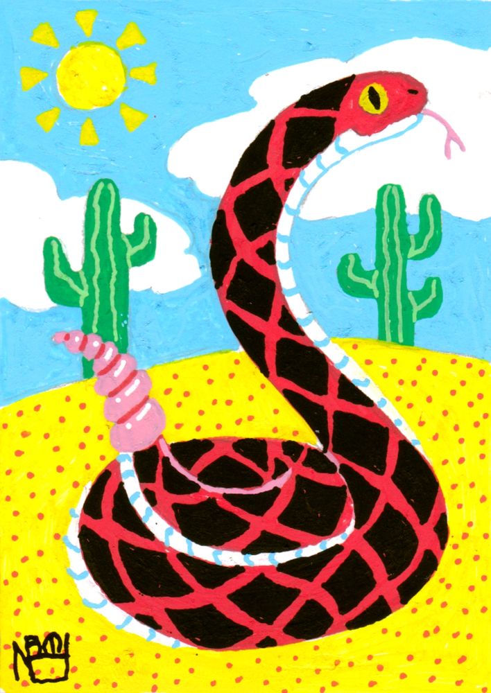 it's a snake.