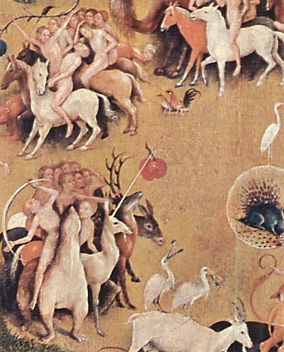 The Garden of Earthly Delights  (detail)