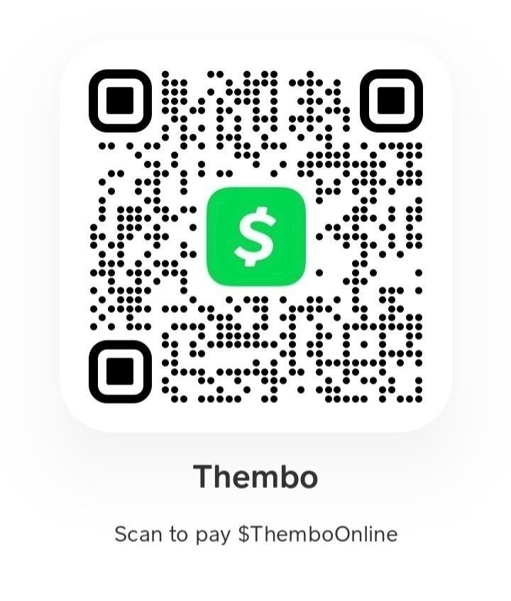 QR cashapp code - $ThemboOnline