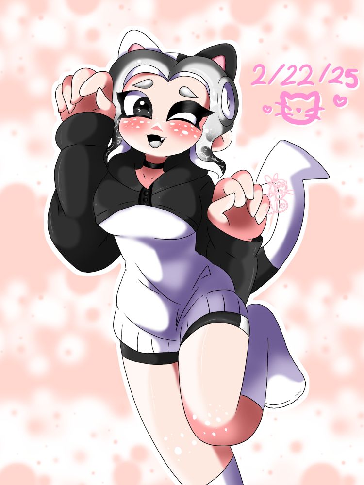 Cat Day Blizzard🐱🤍🖤