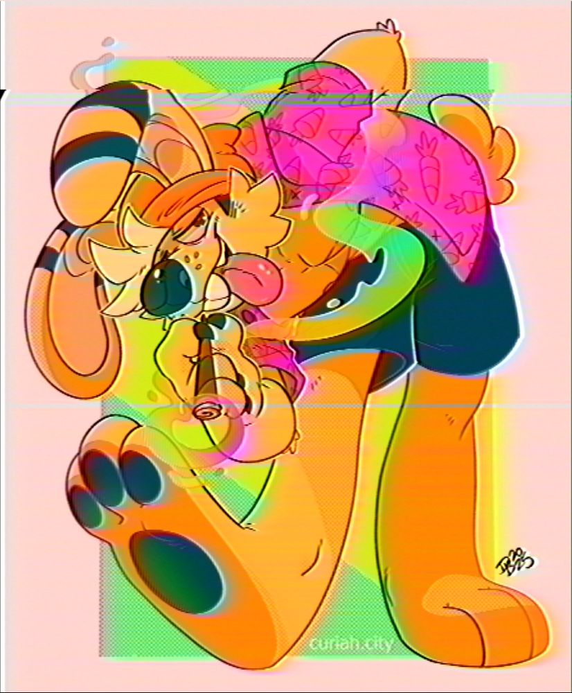 Retro VHS filter applied to above image.