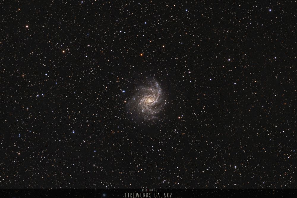 The Fireworks Galaxy (Caldwell 12 or NGC 6946)