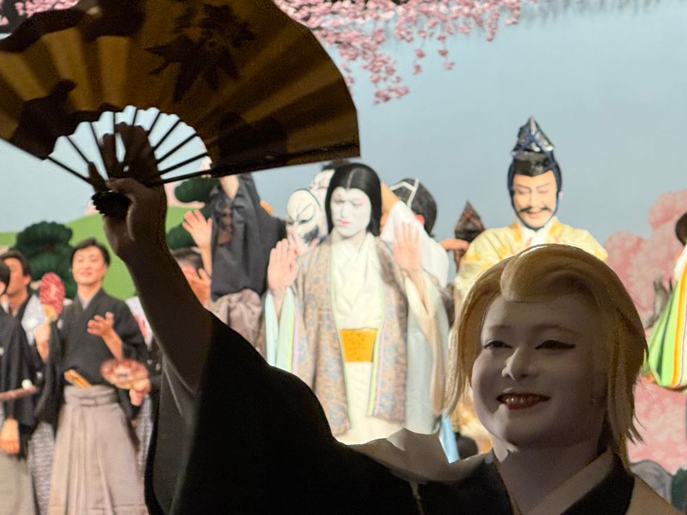 新作歌舞伎「刀剣乱舞 東鑑雪魔縁」江戸千穐楽撮影可能カーテンコール　髭切