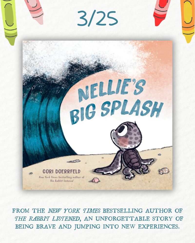 NELLIE'S BIG SPLASH book cover and description image