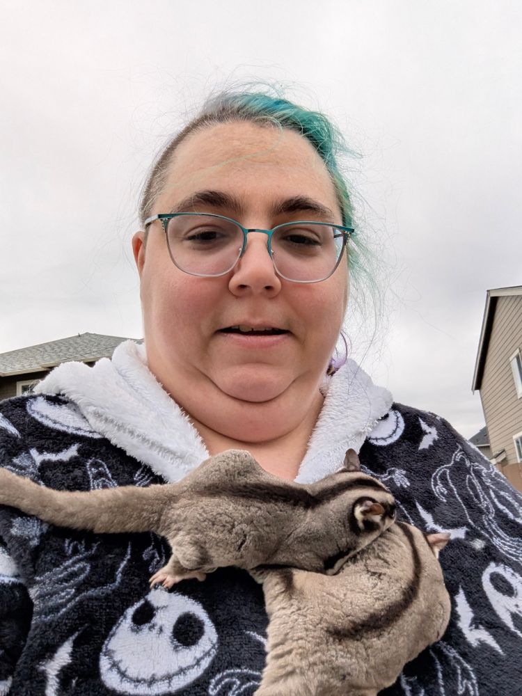 Manny and goober crawling around trying to get me to allow them inside of my nbc onesise
