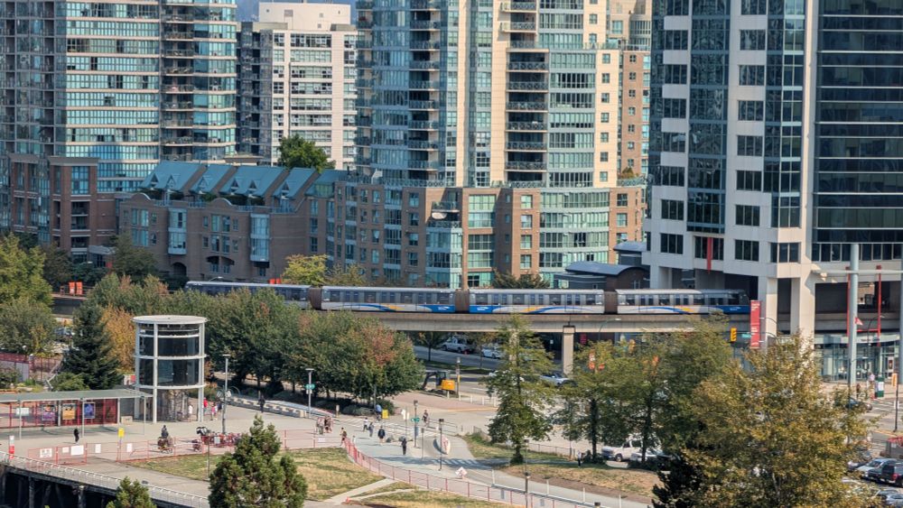 Mark III SkyTrain at Main Street Science-World station, Vancouver