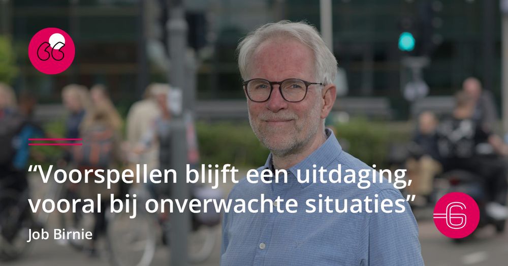 "Voorspellen blijft een uitdaging, vooral bij onverwachte situaties" - Job Birnie