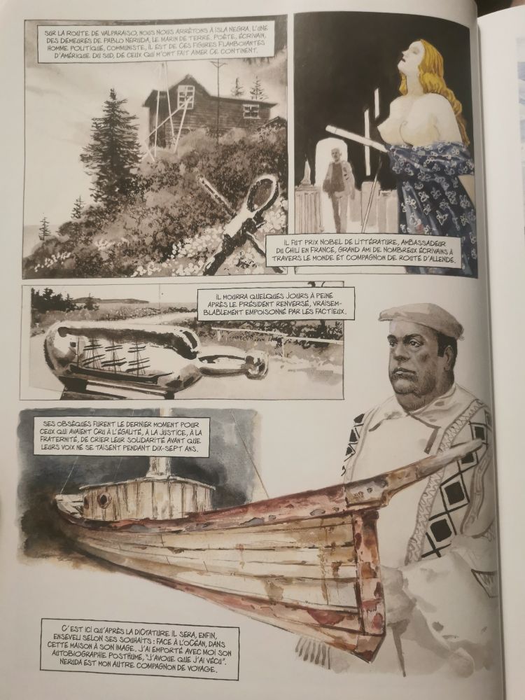 Une planche sur Neruda 