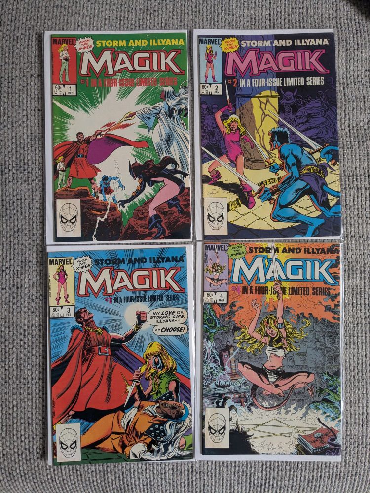 The original run of Magik 