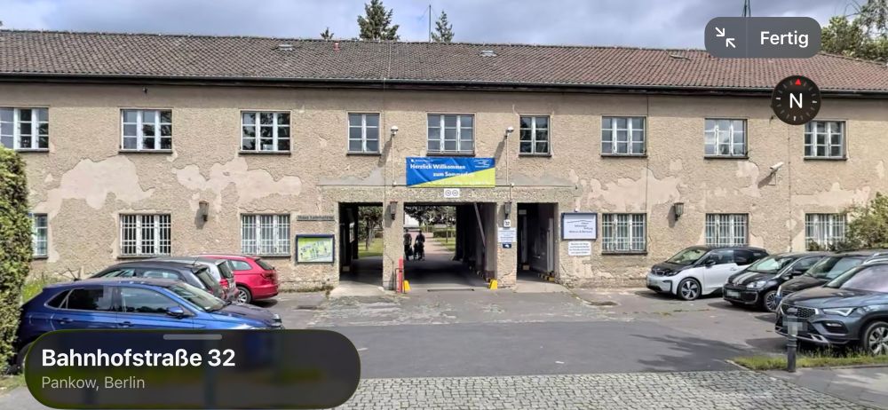 Ansicht des Hauses Bahnhofstr. 32 in Berlin-Blankenburg