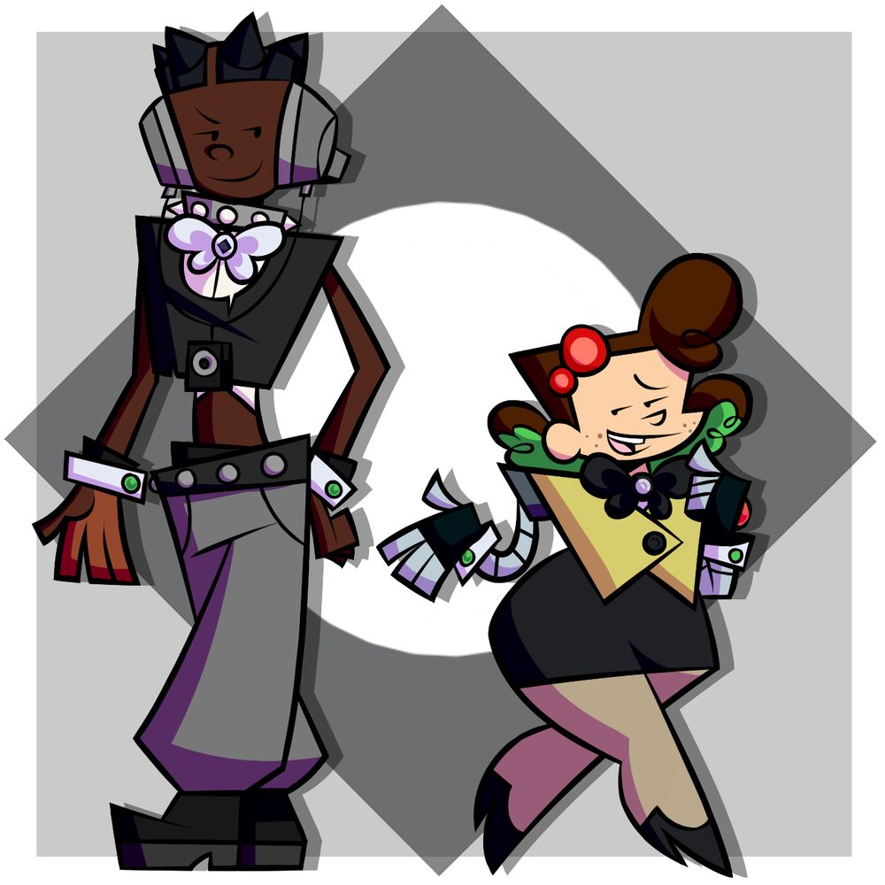 Taco and Microphone as humans