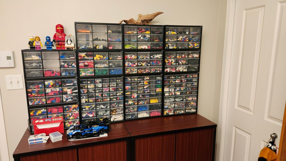 Collection de pièces Lego