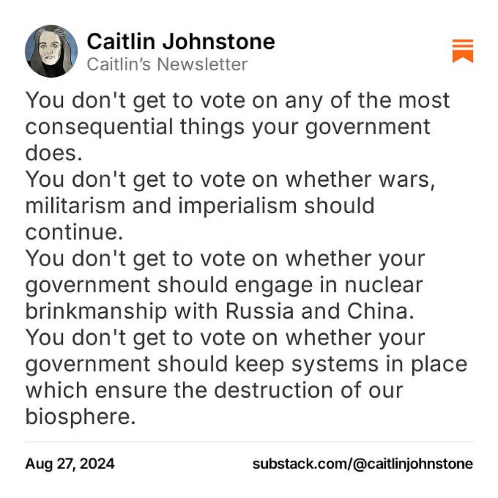 Caitlin Johnstone on Substack