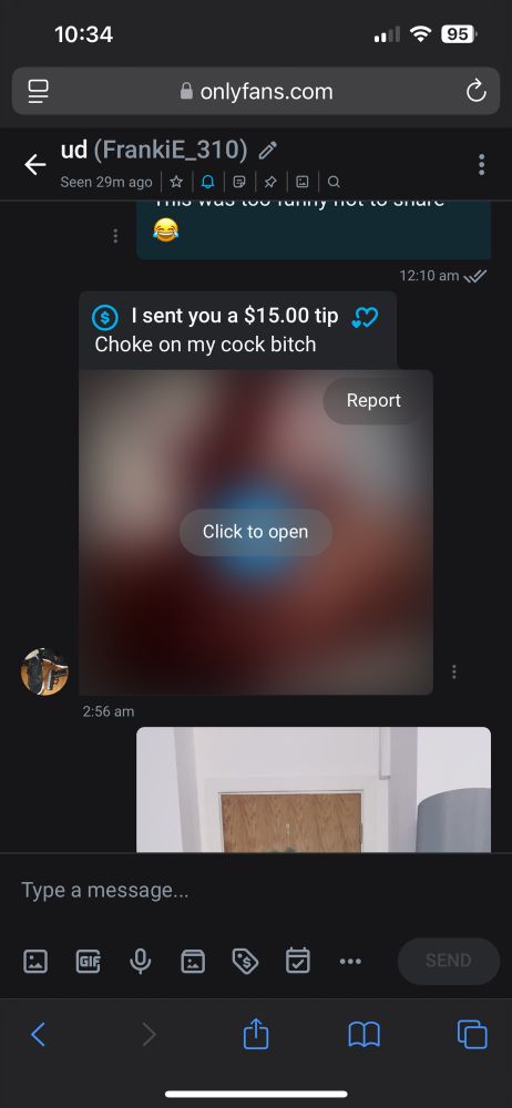 This sub sent me a $15 tip to rate his dick but in the same breath told me to ‘choke on my cock bitch’ 