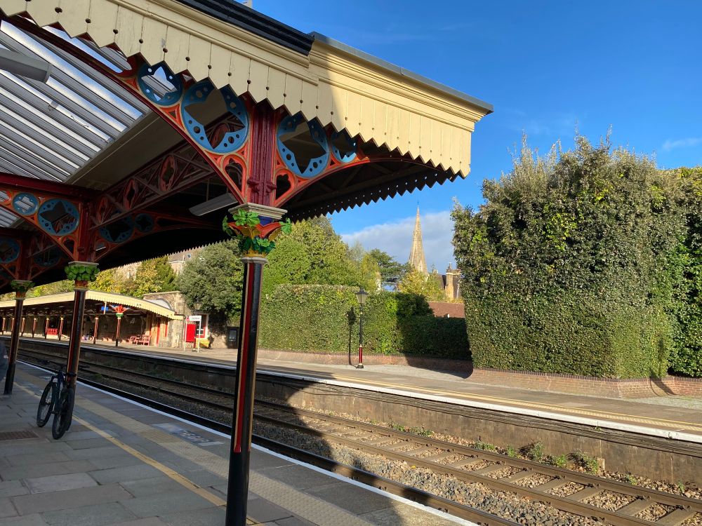 Railway station at Great Malvern