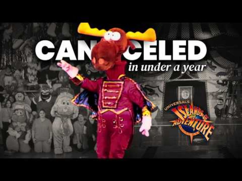 Universal Studios' Quickly Canceled Stage Show: Pandemonium Cartoon Circus