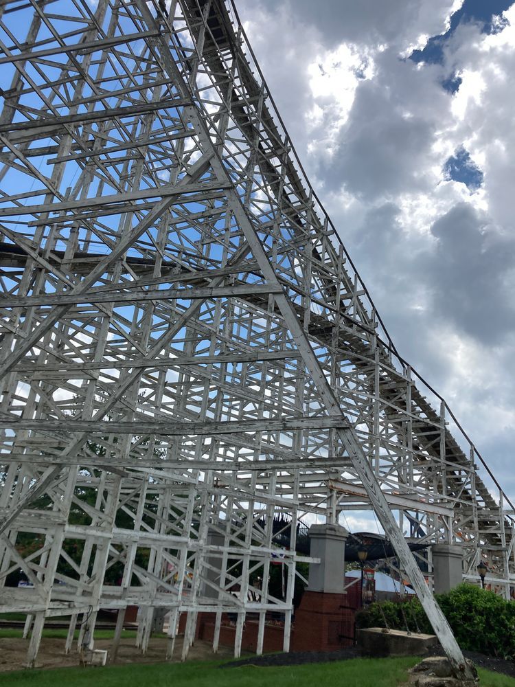 Some of the wooden structure for The Wild One.