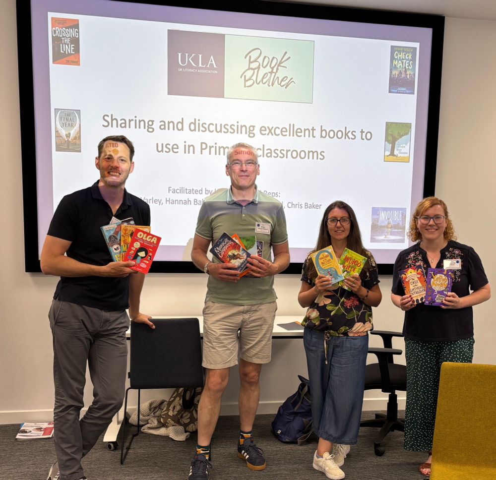 Some Regional Reps getting ready to lead our Book Blether session. 