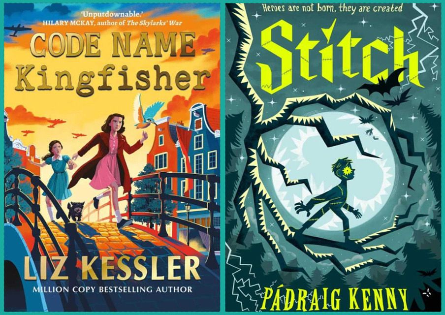 Front covers of both books