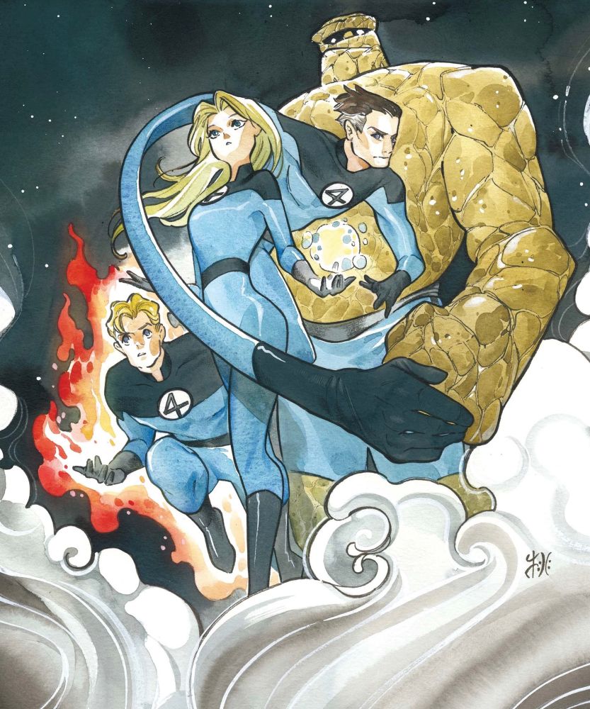 Fantastic Four: The Reckoning War - Trial of the Watcher #1 variant cover

Art by Peach Momoko
