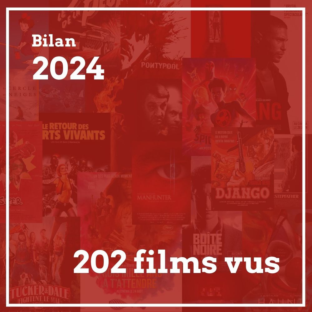 Bilan Films 2024 : 202 films vus