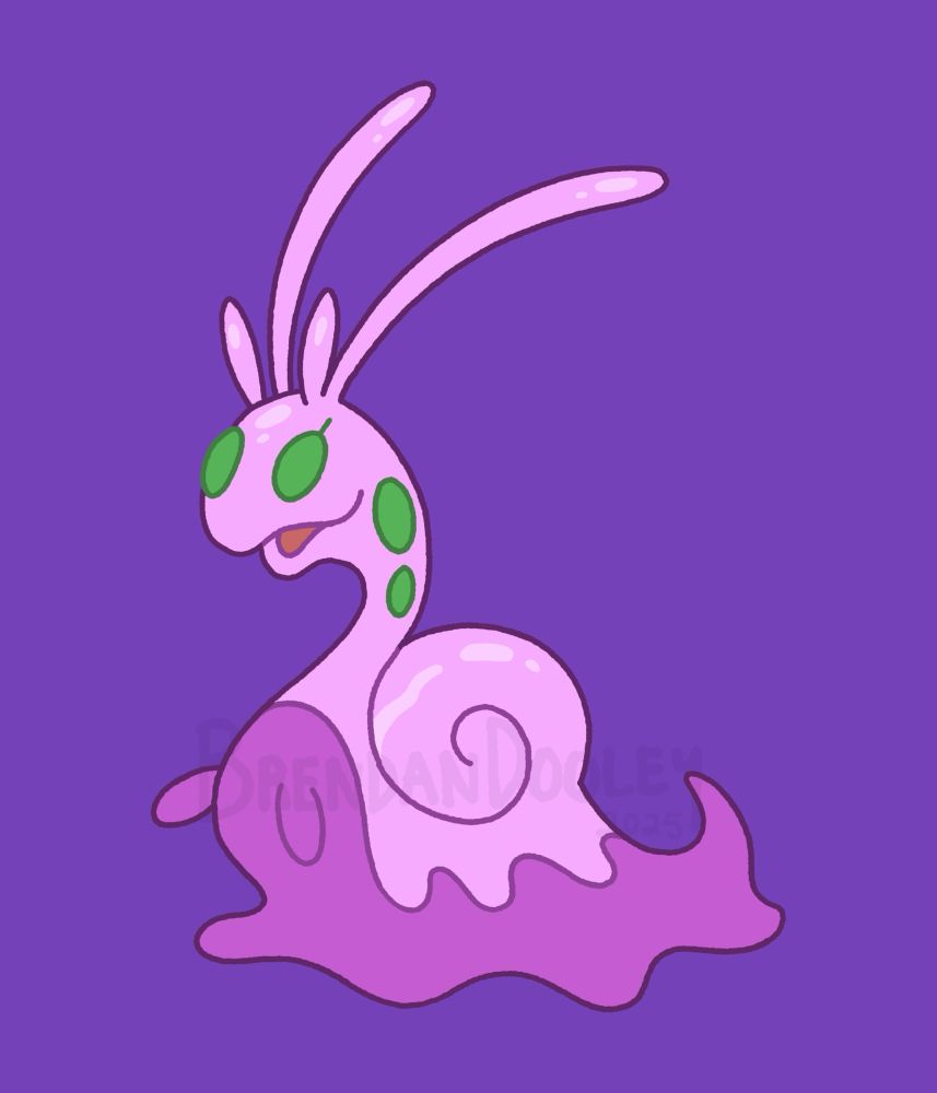 The Pokémon Sliggoo.