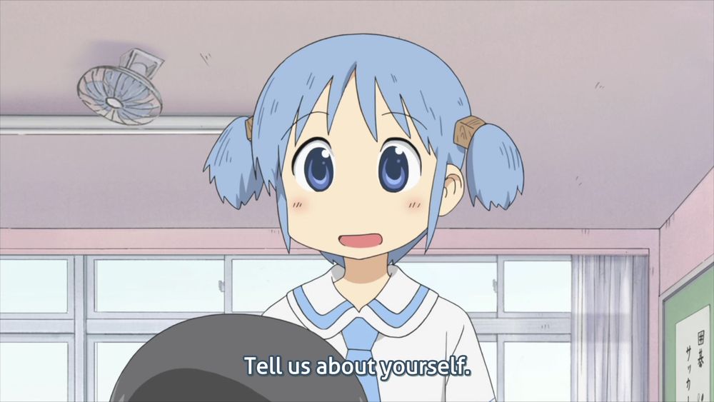 A random Nichijou frame from EP14.