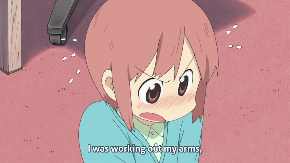 A random Nichijou frame from EP18.