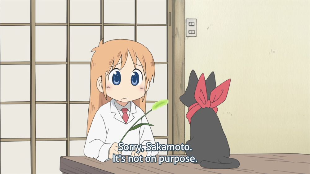 A random Nichijou frame from EP4.
