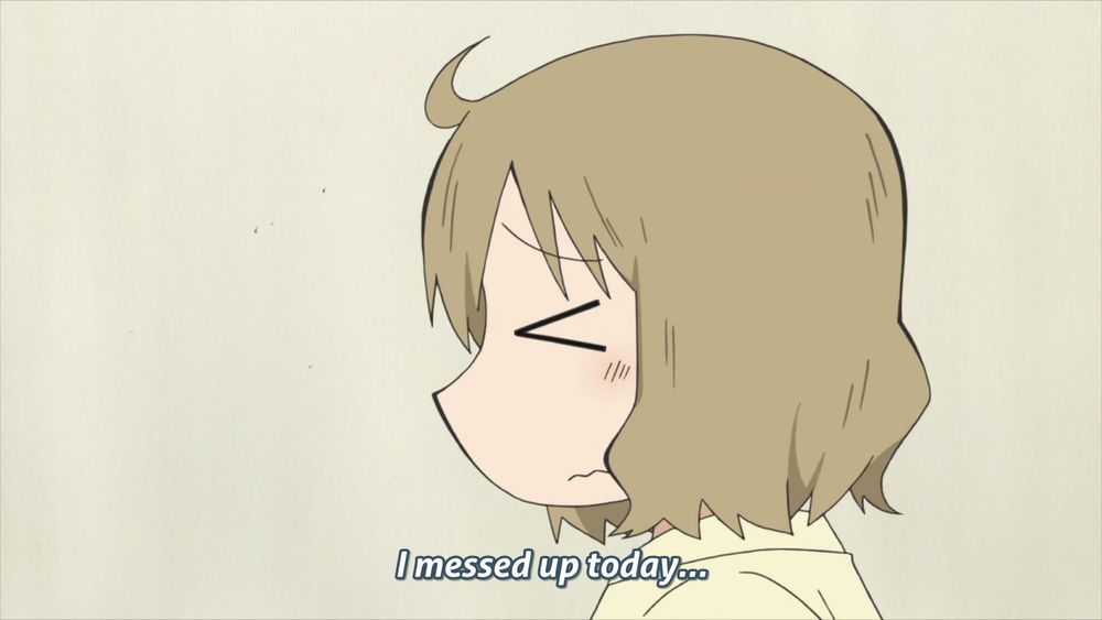 A random Nichijou frame from EP23.