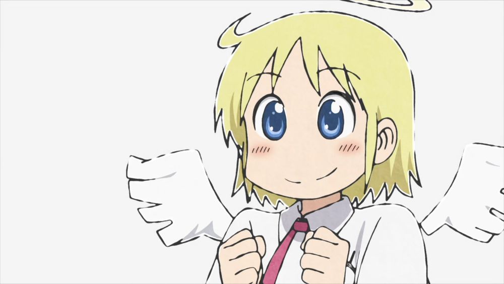A random Nichijou frame from EP9.