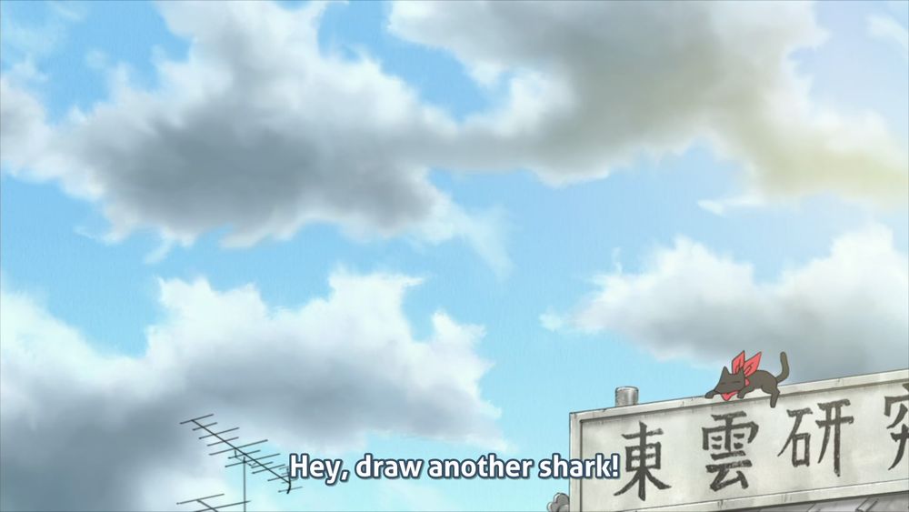 A random Nichijou frame from EP23.