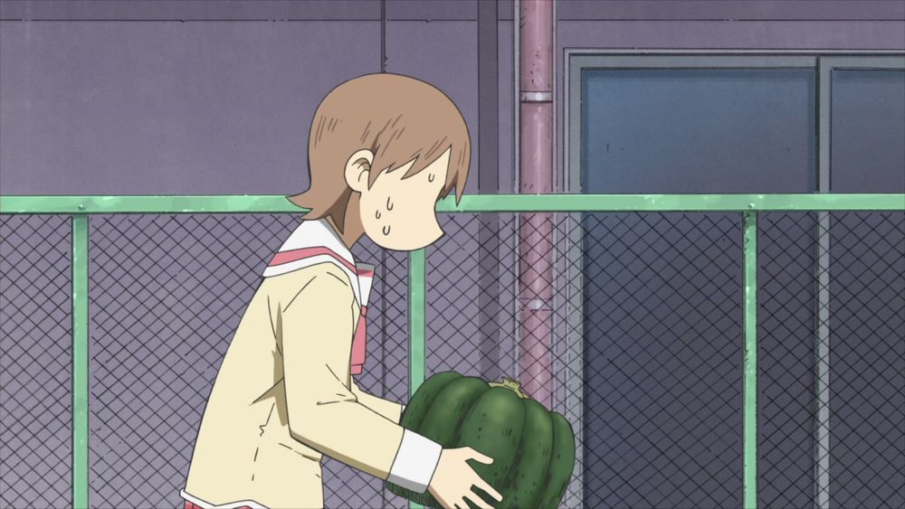 A random Nichijou frame from EP26.