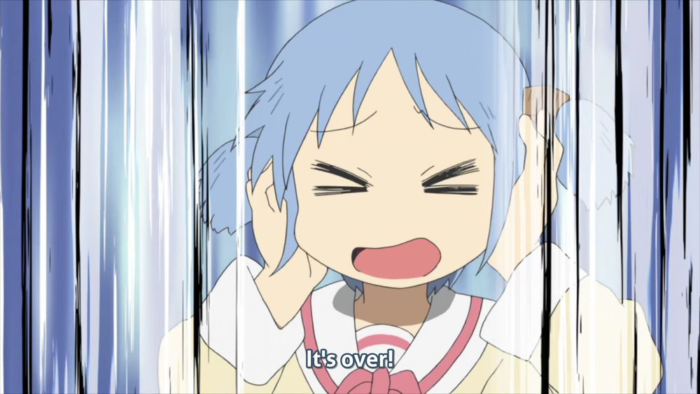 A random Nichijou frame from EP1.