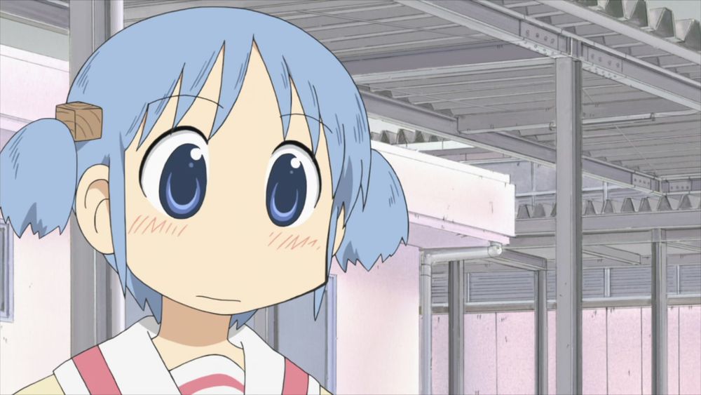 A random Nichijou frame from EP24.