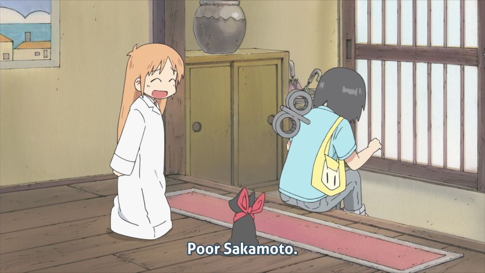 A random Nichijou frame from EP13.