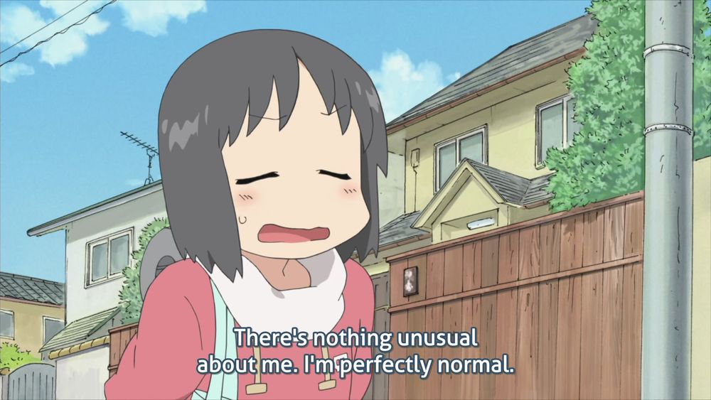 A random Nichijou frame from EP7.