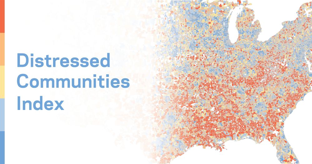 Explore Your Community's Economic Well-Being on EIG's Distressed Communities Index (DCI)