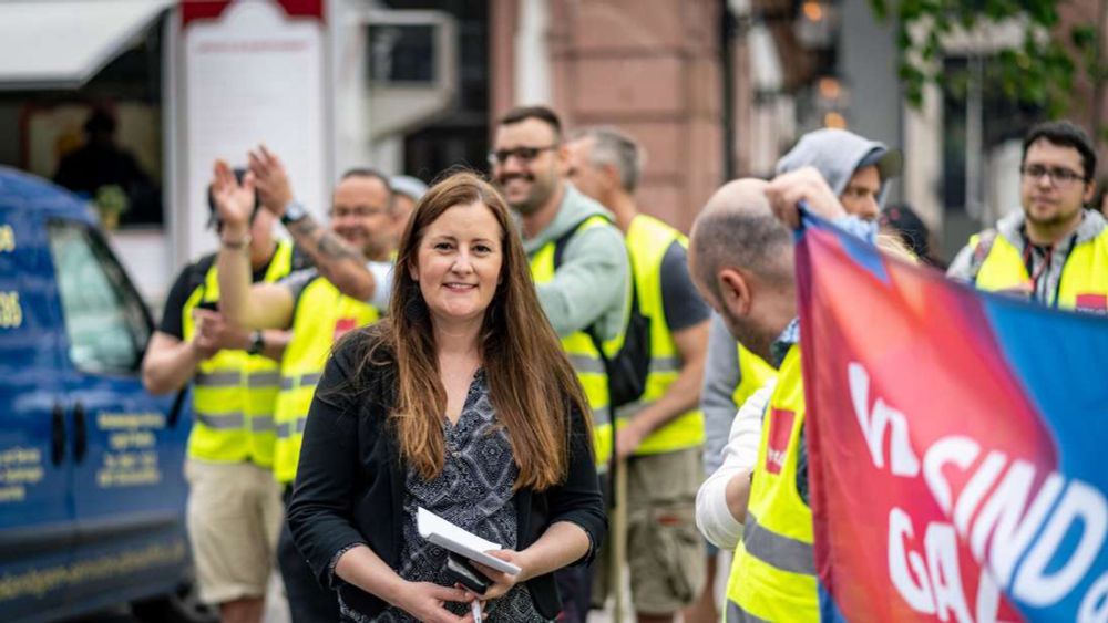 Parteitag der Linken in Hessen: Großer Jubel für Janine Wissler